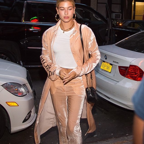 Filles A Papa Hailey Beiber Underground Velvet duster S - Picture 2 of 11